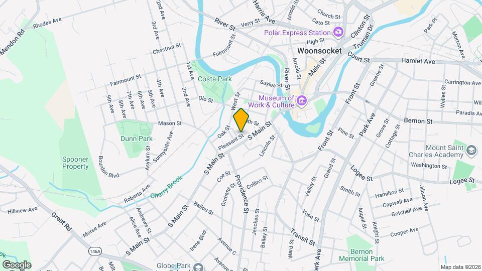 57 Pleasant St Map and Location Details