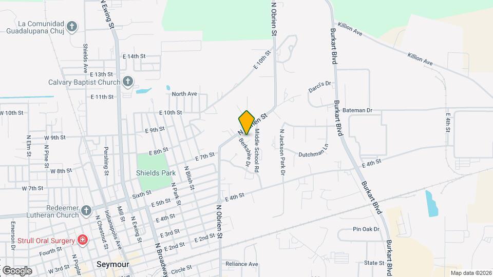 652 Berkshire Ct Mapa y Detalles de la Ubicación