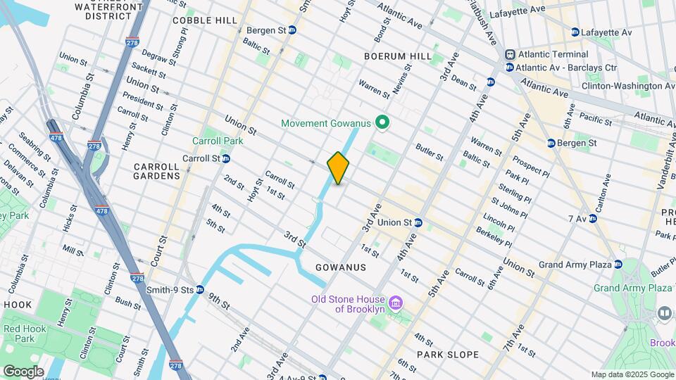 310-340 Nevins St Mapa y Detalles de la Ubicación