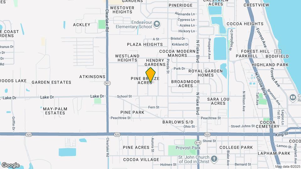 322 Pine Ave Mapa y Detalles de la Ubicación