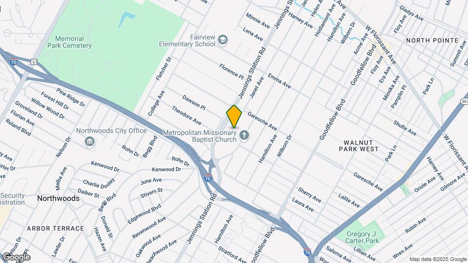 5316 Janet Ave Mapa y Detalles de la Ubicación
