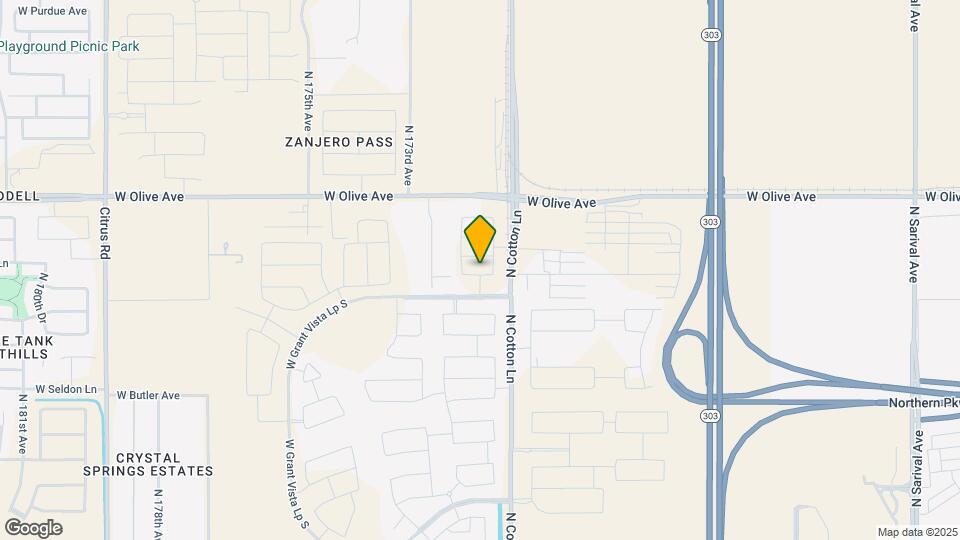 17134 W Lawrence Ln Map and Location Details