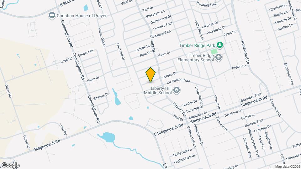 4210 Aspen Dr Map and Location Details