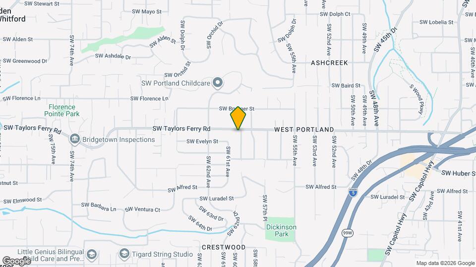 9807 SW 60th Ave Mapa y Detalles de la Ubicación