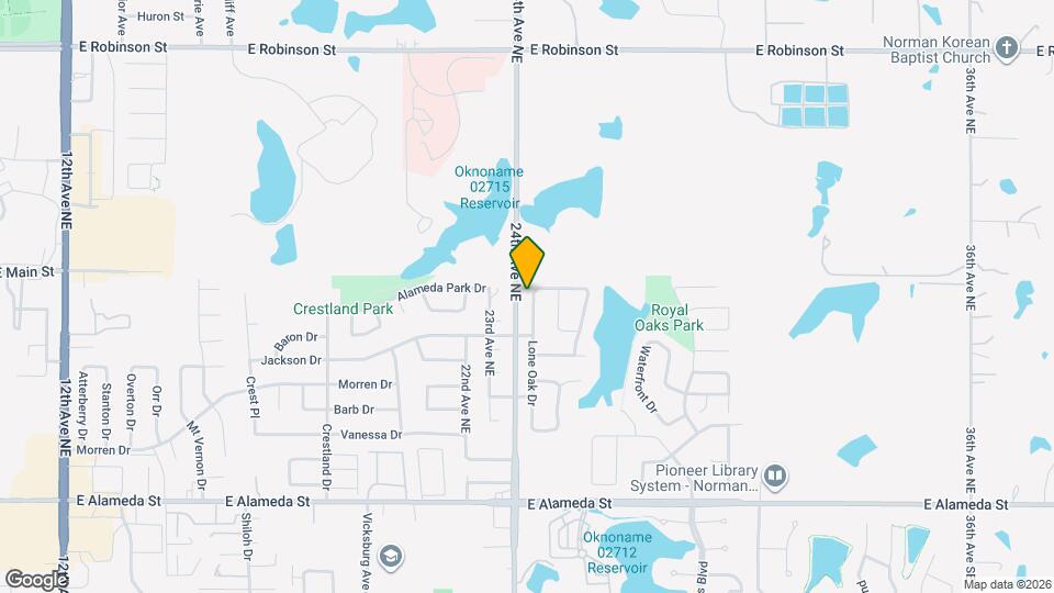 532 Lone Oak Dr Map and Location Details