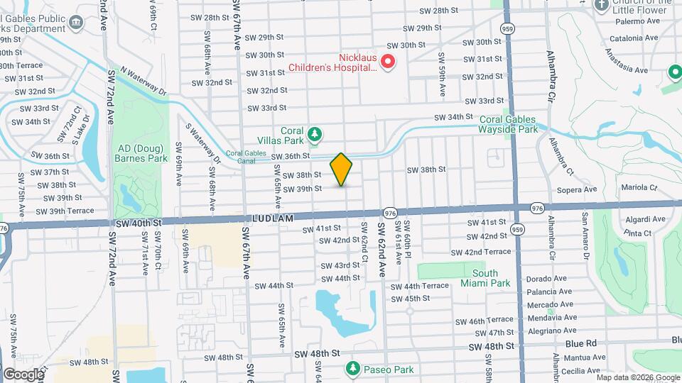6306 SW 39th St Map and Location Details
