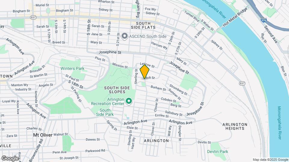 2325 Sierra St Map and Location Details