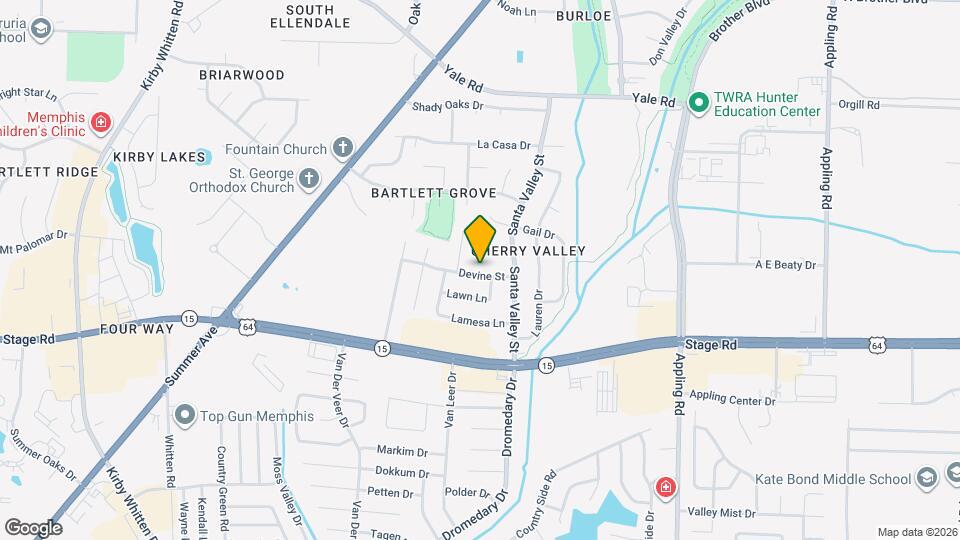 7200 Devine St Map and Location Details