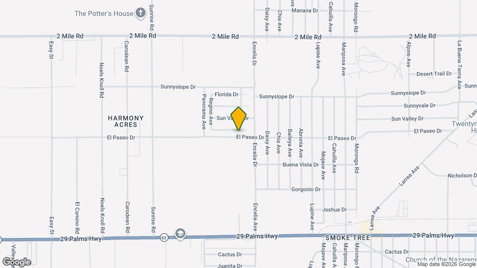 71593 Sunflower Dr Map and Location Details