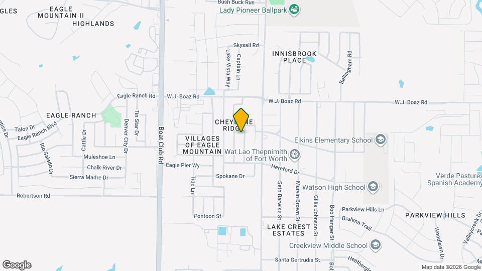 7157 Kickapoo Dr Map and Location Details