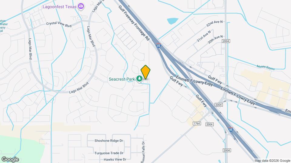 2524 Watersail Dr Map and Location Details