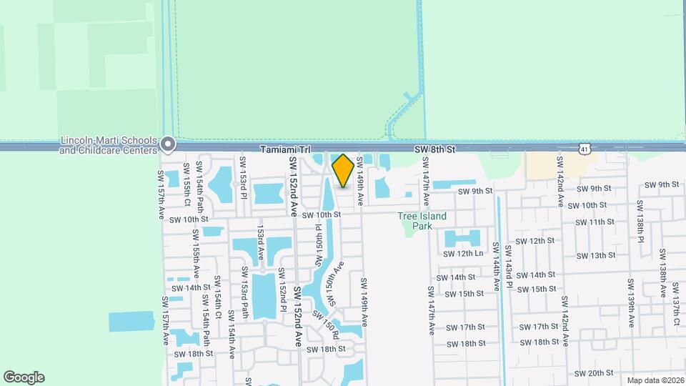 14959 SW 9th Ln Mapa y Detalles de la Ubicación