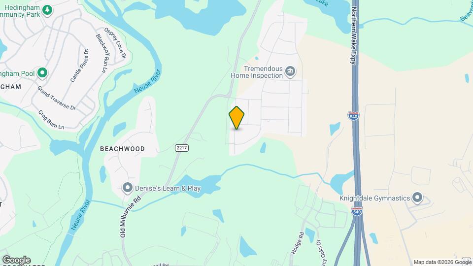 1416 Justice Union Ct Map and Location Details