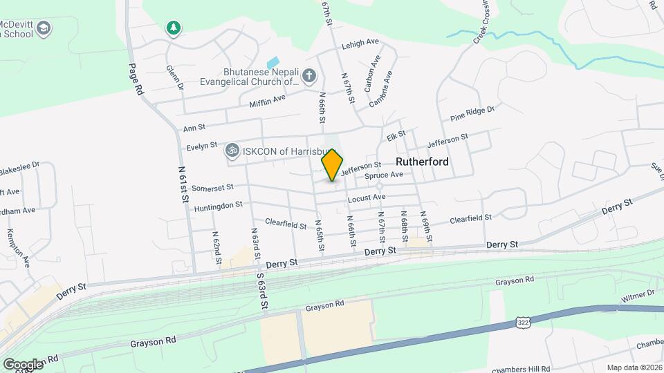6550 Somerset St Map and Location Details