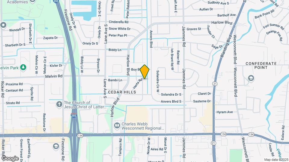 4629 Daughtry Blvd E Map and Location Details