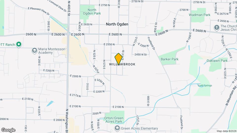 2368 N 650 E Map and Location Details