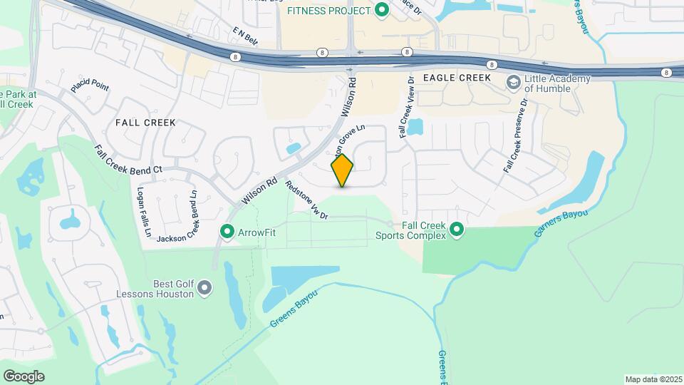9502 Bearden Creek Ln Map and Location Details