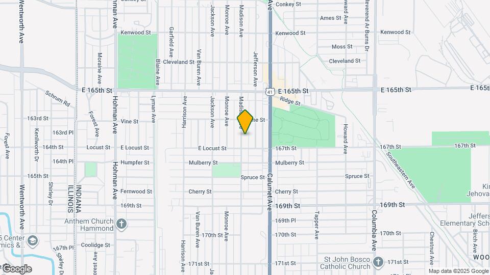 6631 Madison Ave Map and Location Details