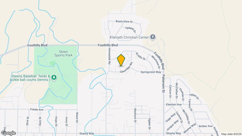 5541 Glenridge Way Map and Location Details
