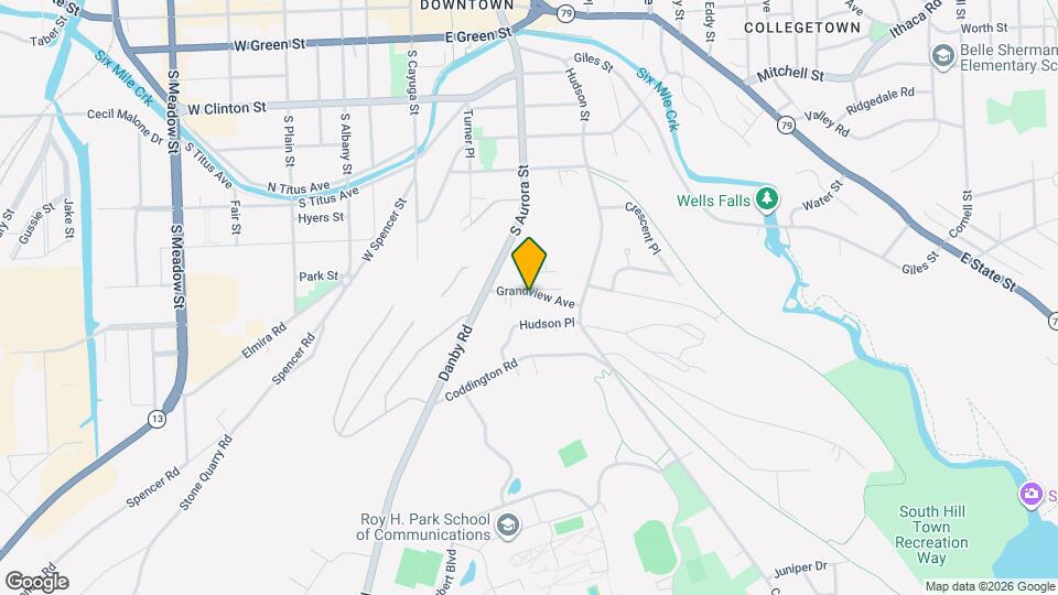 207 Grandview Ave Mapa y Detalles de la Ubicación