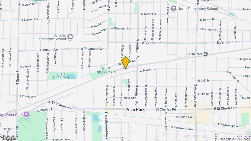 436 W Division St, Unit 3 Map and Location Details