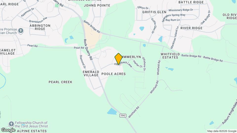 6412 Flanking Lane Mapa y Detalles de la Ubicación