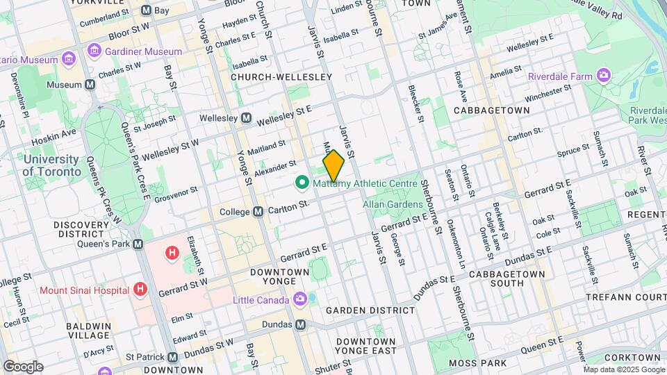 92 Carlton St Map and Location Details