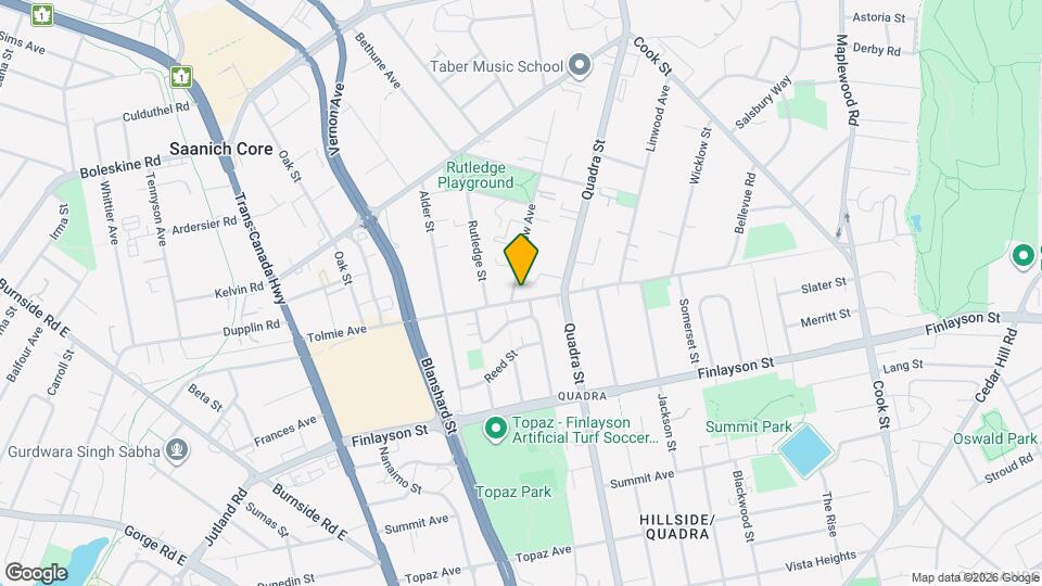 1006 Tolmie Ave Map and Location Details