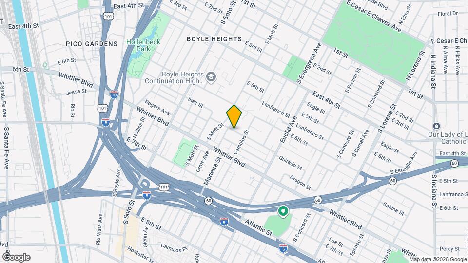 2752 Guirado St Map and Location Details