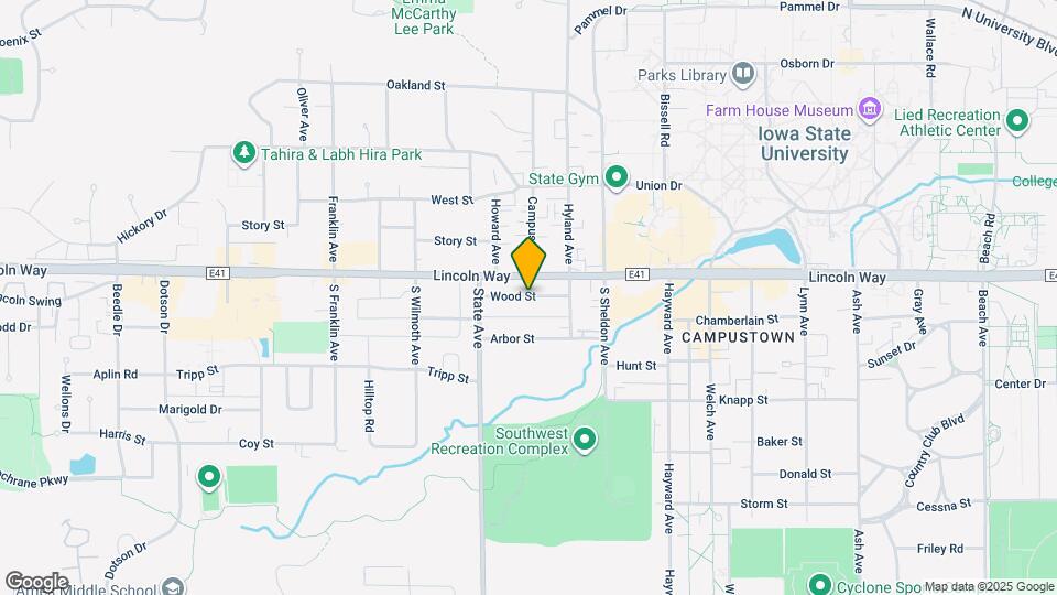 2902 Wood Street Mapa y Detalles de la Ubicación