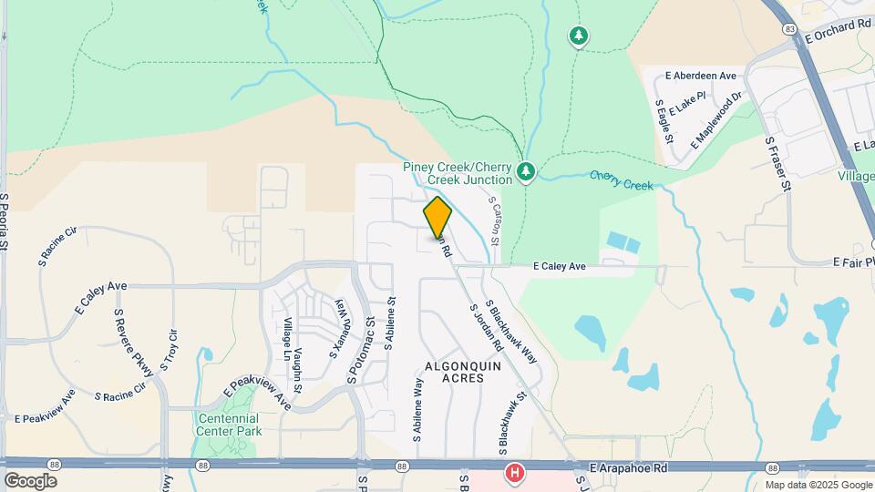 6282 S Billings Way Map and Location Details