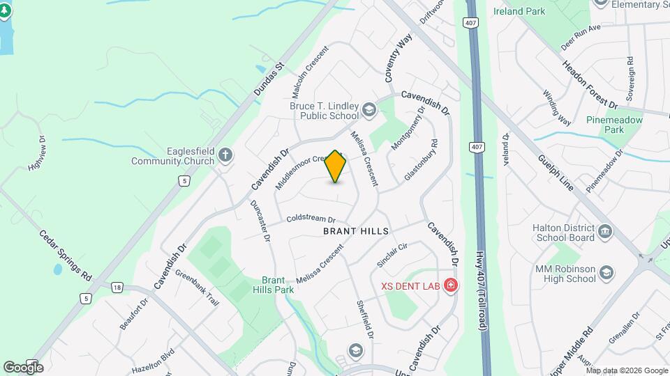 2261 Hanbury Ct Map and Location Details
