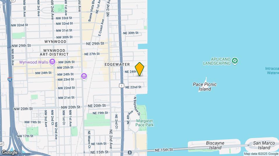 601 NE 23rd St Mapa y Detalles de la Ubicación
