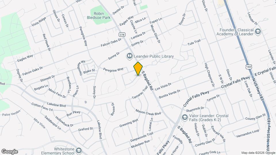 1202 Still Meadow Dr Map and Location Details