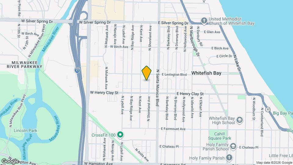 5249 N Shoreland Ave Map and Location Details
