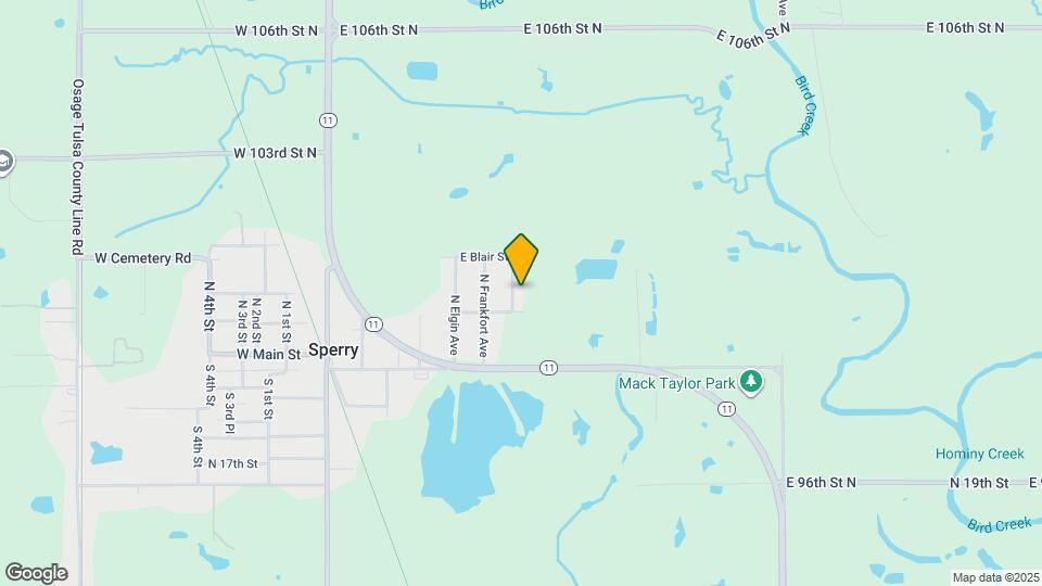 604 E Blair St Map and Location Details