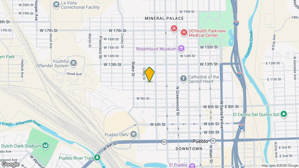 718 W 11th St Map and Location Details