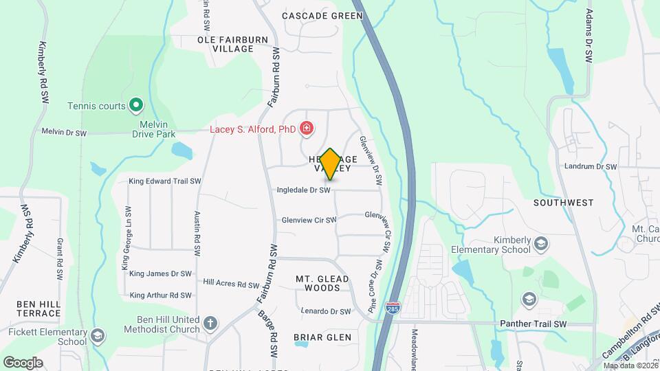 3545 Ingledale Dr SW Map and Location Details