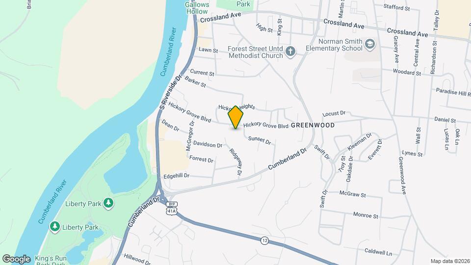 232 Hickory Grove Blvd Map and Location Details