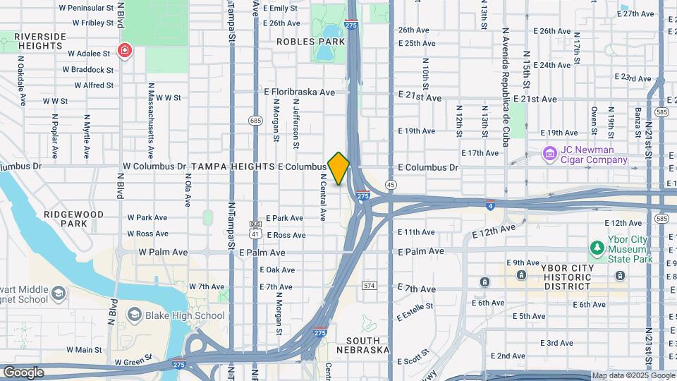 510 E Amelia Ave Mapa y Detalles de la Ubicación