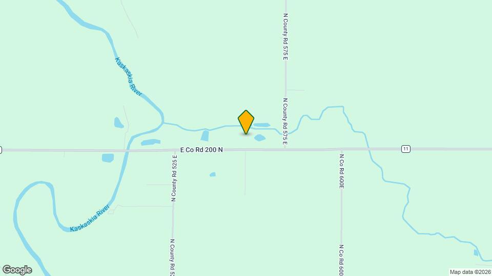 558 E Co Rd 200 N Map and Location Details