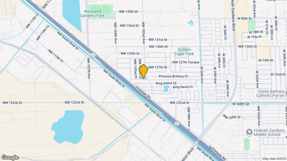 10210 NW 125th St Map and Location Details