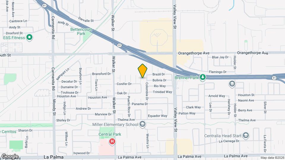 7362 Brian Ln Map and Location Details