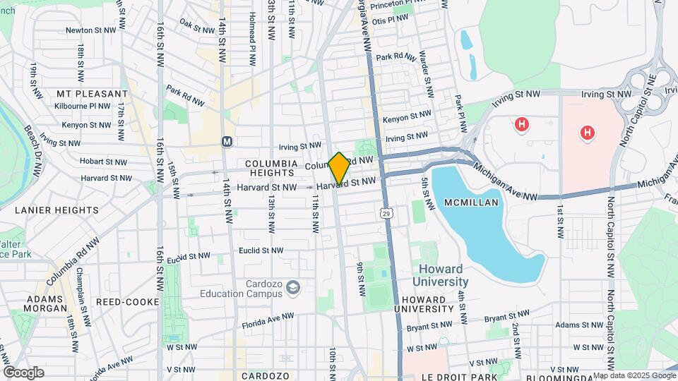 2825 Sherman Ave NW Mapa y Detalles de la Ubicación
