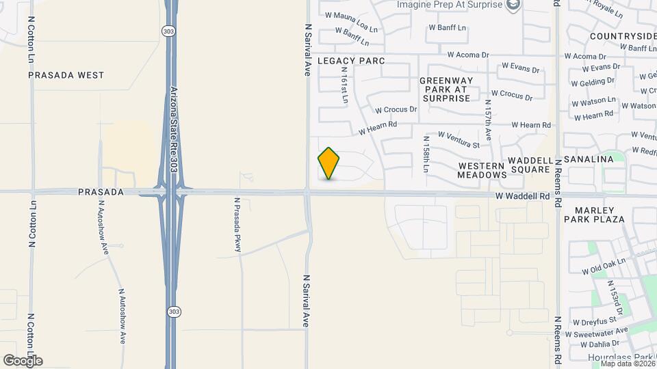 16223 W Boca Raton Rd Map and Location Details