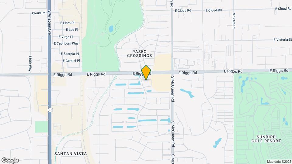 839 E Las Colinas Pl Map and Location Details