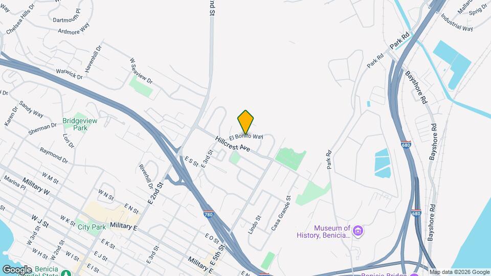 46 El Bonito Way Map and Location Details