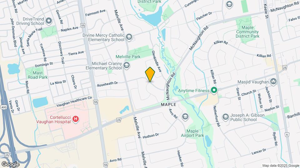 1 Grampian Ave Map and Location Details