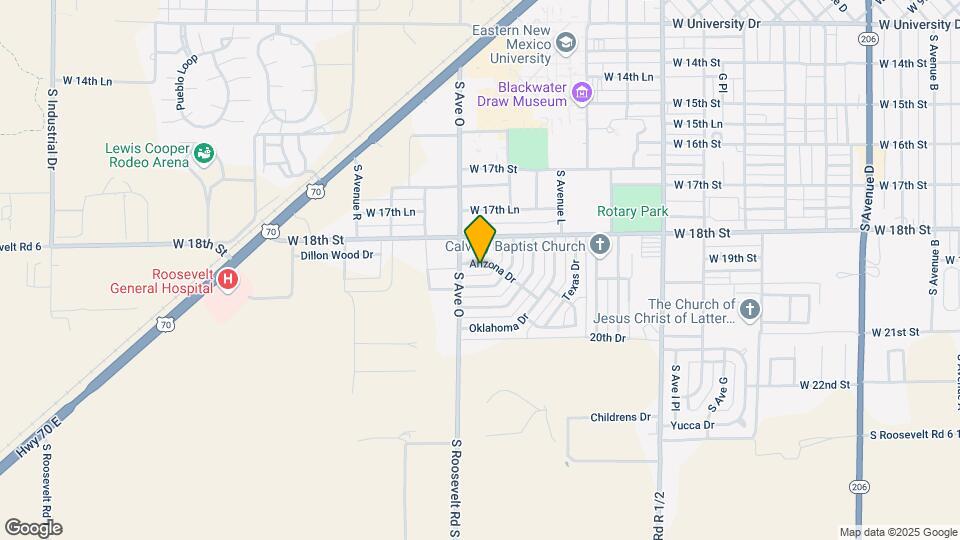 1509 Arizona Dr Map and Location Details