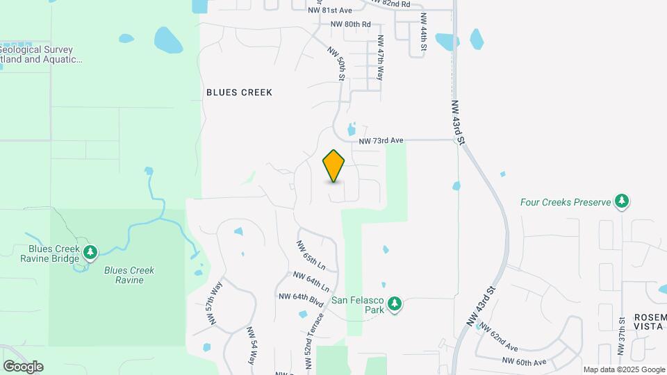 7013 NW 50th Terrace Map and Location Details